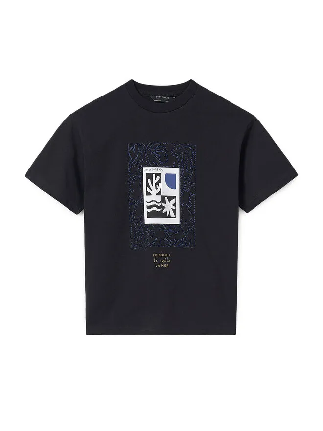 T-Shirt · Μαύρο