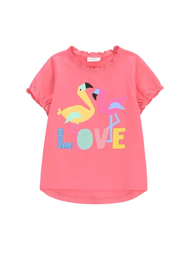 T-Shirt · Ροζ