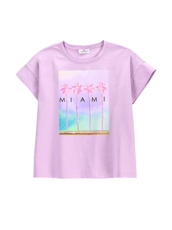 T-Shirt · Μωβ