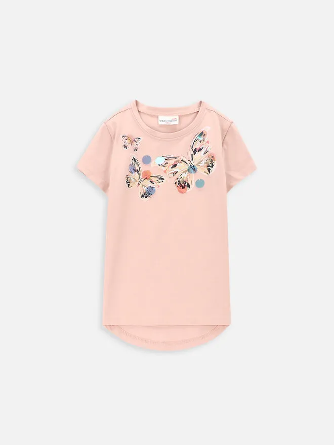 T-Shirt · Ροζ