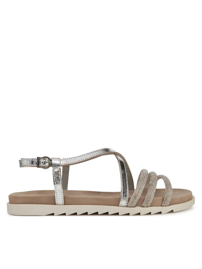 Σανδάλια · Ασημί