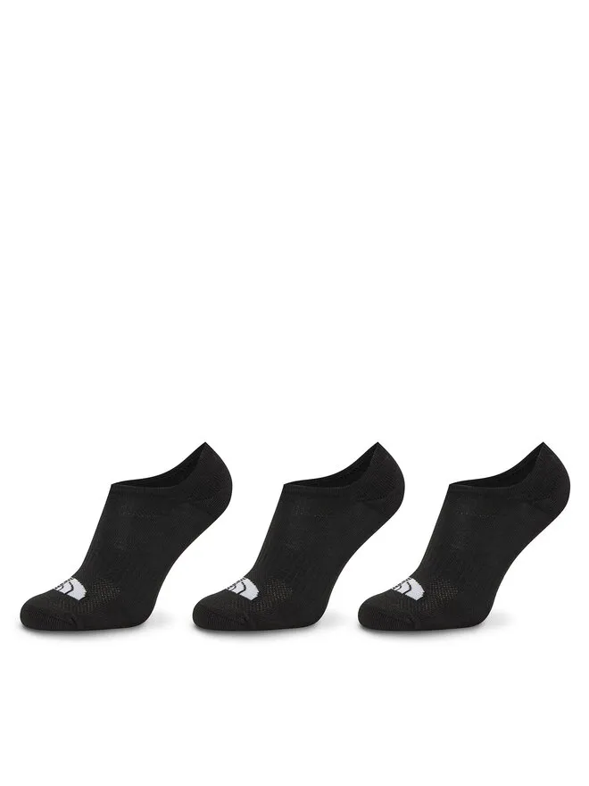 Σετ 3 ζευγάρια κοντές κάλτσες unisex · Μαύρο