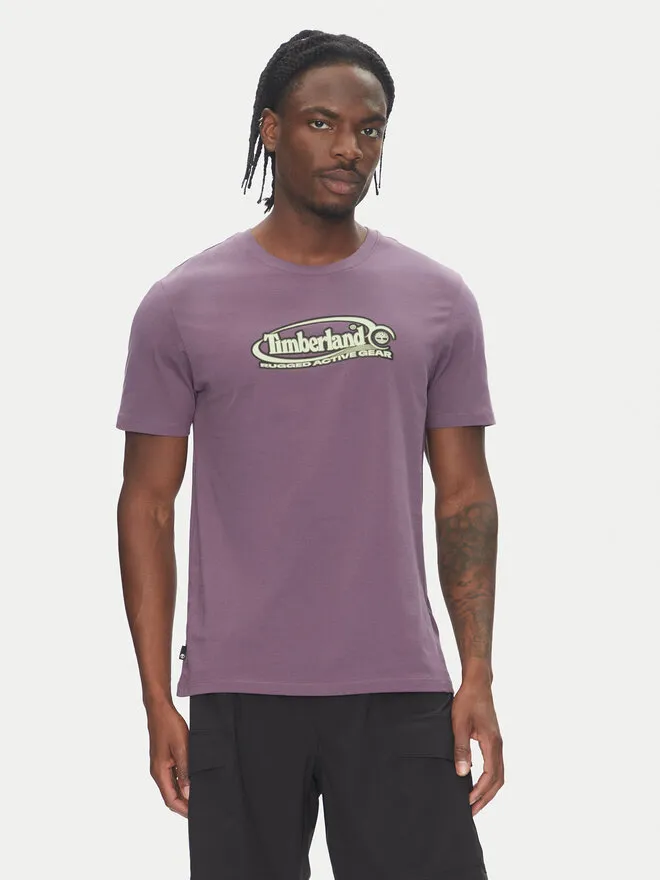Timberland T-Shirt · Μωβ