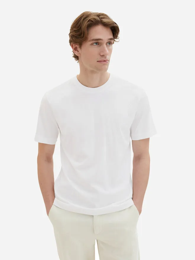 Tom Tailor Σετ 2 T-Shirts · Λευκό