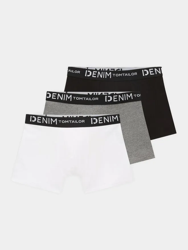 Tom Tailor Denim Σετ μποξεράκια 3 τμχ · Έγχρωμο