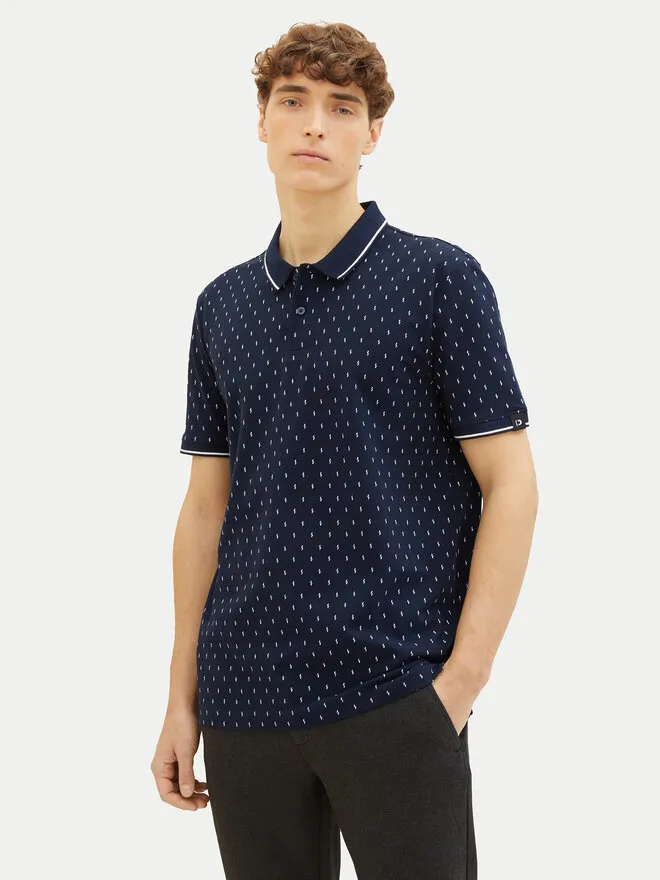 Tom Tailor Denim Polo · Σκούρο μπλε