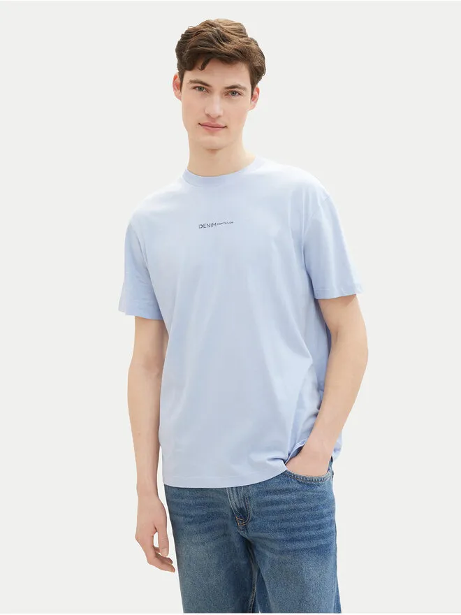 Tom Tailor Denim T-Shirt · Γαλάζιο