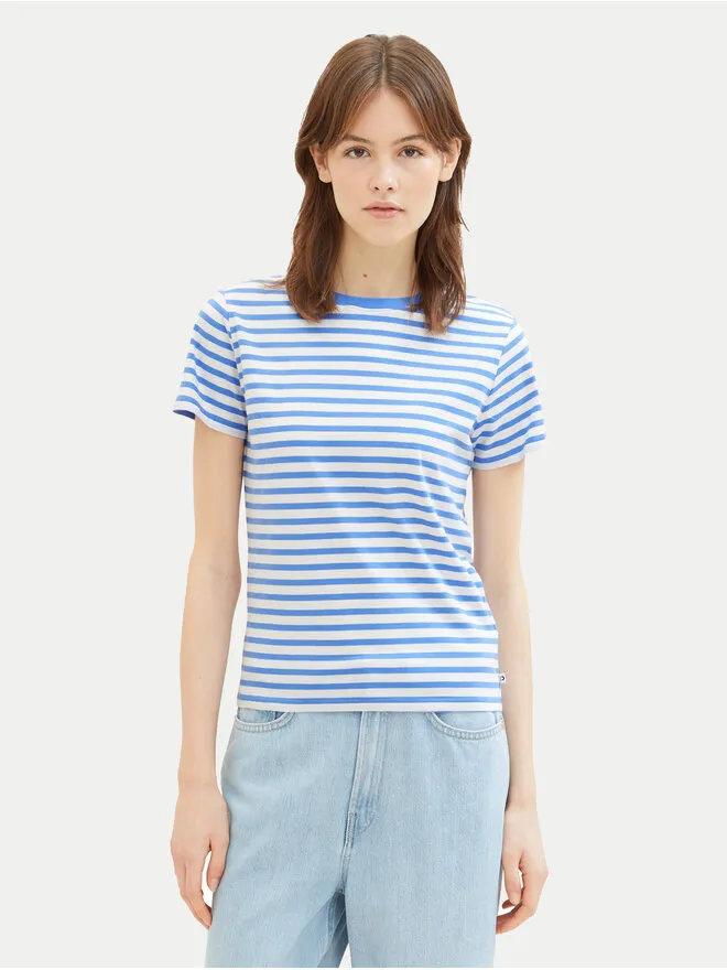 Tom Tailor Denim T-Shirt · Μπλε