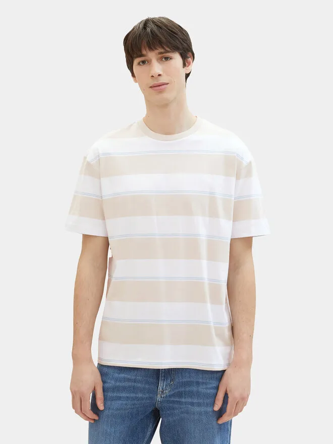 Tom Tailor Denim T-Shirt · Μπεζ