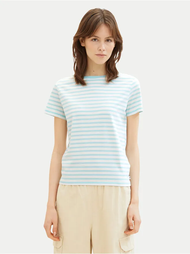 Tom Tailor Denim T-Shirt · Πράσινο