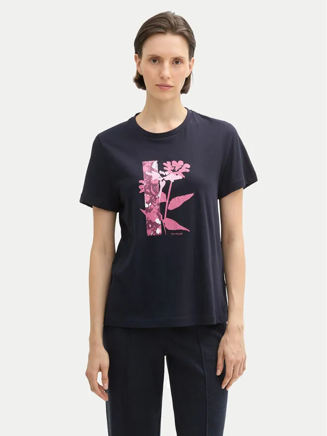Tom Tailor T-Shirt · Σκούρο μπλε