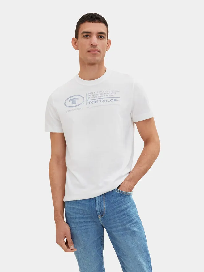 Tom Tailor T-Shirt · Λευκό