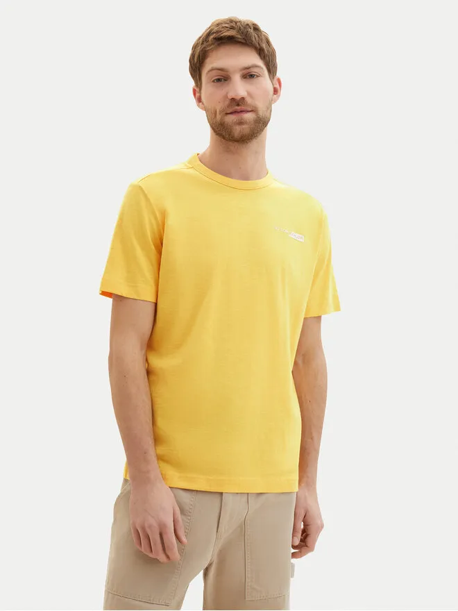 Tom Tailor T-Shirt · Κίτρινο