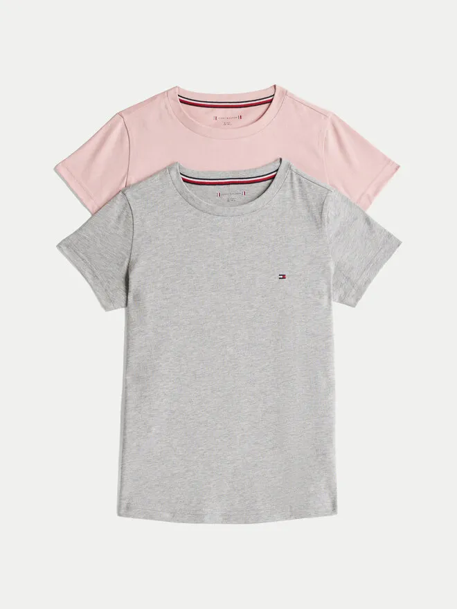 Tommy Hilfiger Σετ 2 T-Shirts · Έγχρωμο
