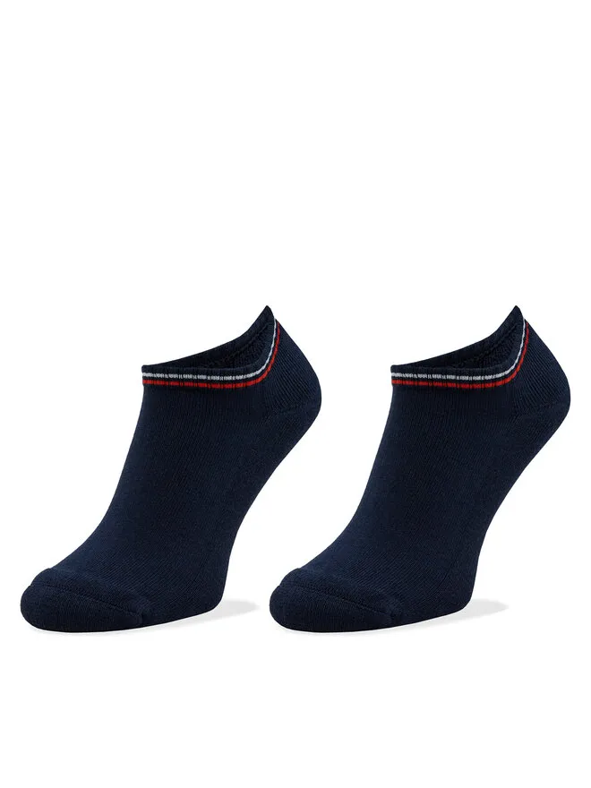 Tommy Hilfiger Σετ 2 ζευγάρια κάλτσες σοσόνια unisex · Σκούρο μπλε