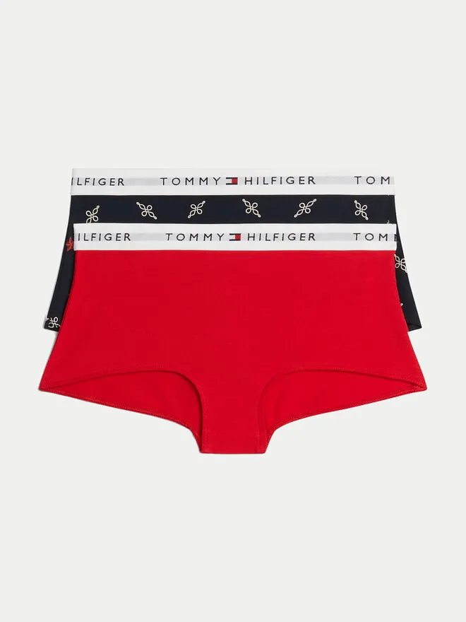 Tommy Hilfiger Σετ 2 τεμάχια στρίνγκ · Έγχρωμο