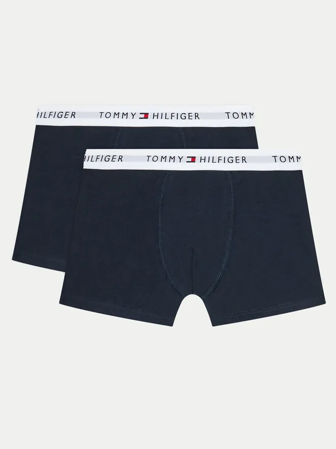 Tommy Hilfiger Σετ μποξεράκια 2 τμχ. · Σκούρο μπλε