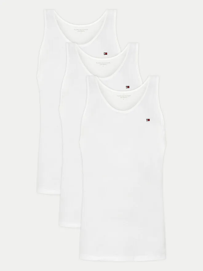 Tommy Hilfiger Σετ 3 tank tops · Λευκό