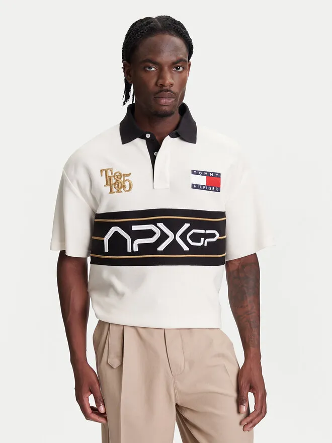 Tommy Hilfiger Polo · Εκρού