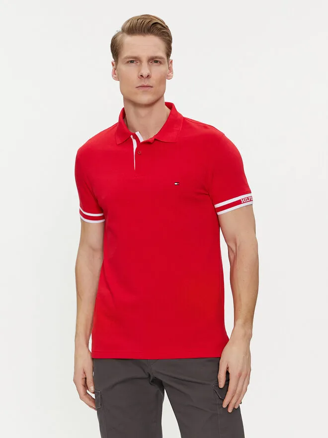Tommy Hilfiger Polo · Κόκκινο