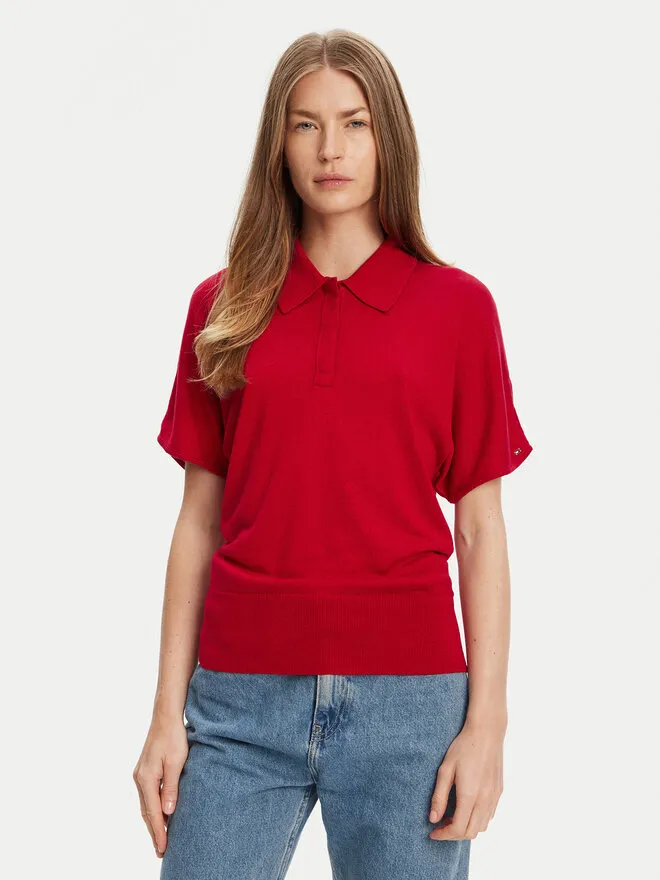Tommy Hilfiger Polo · Κόκκινο
