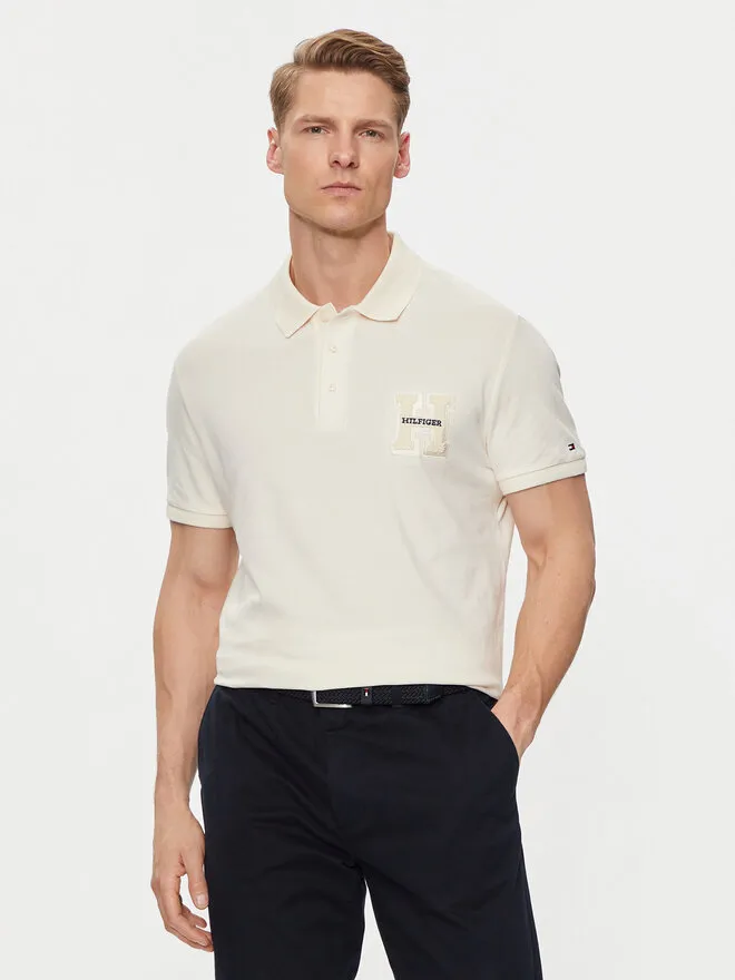 Tommy Hilfiger Polo · Μπεζ