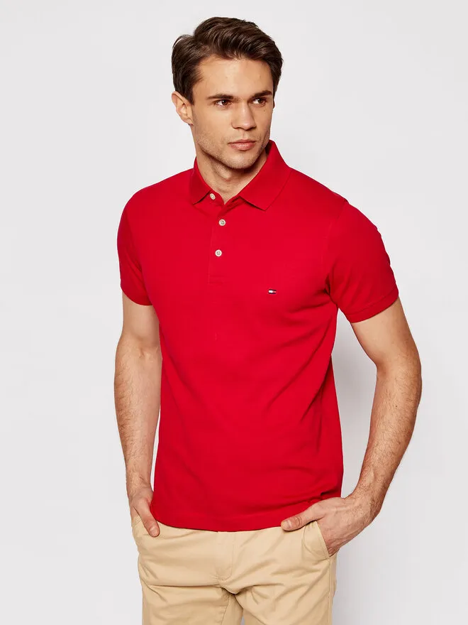 Tommy Hilfiger Polo · Κόκκινο