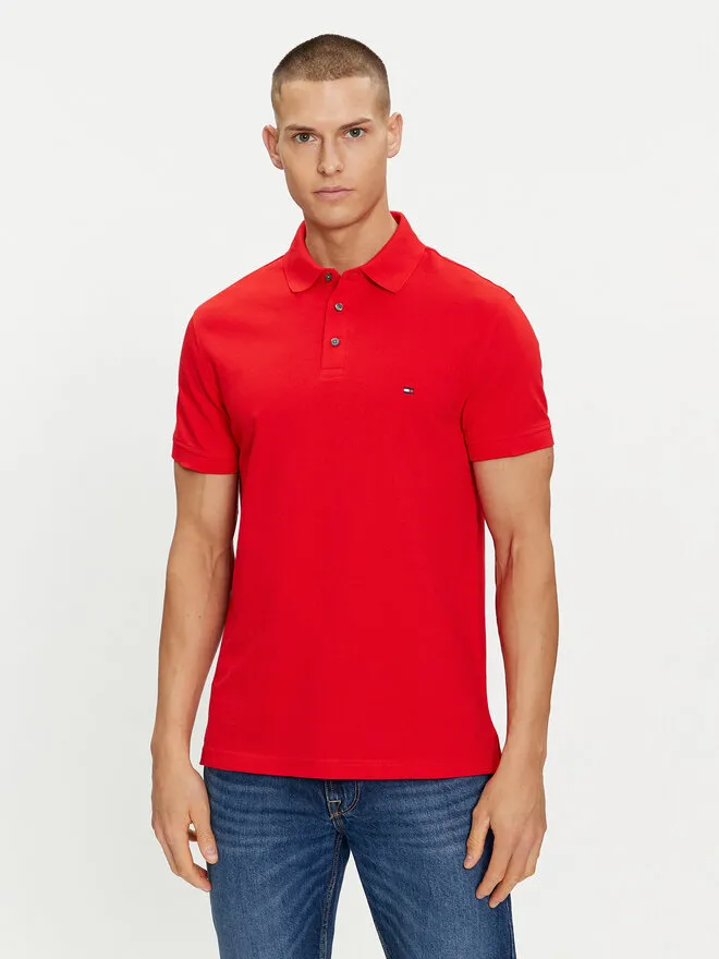 Tommy Hilfiger Polo · Κόκκινο