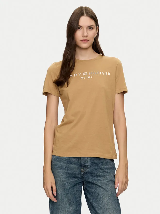 Tommy Hilfiger T-Shirt · Μπεζ