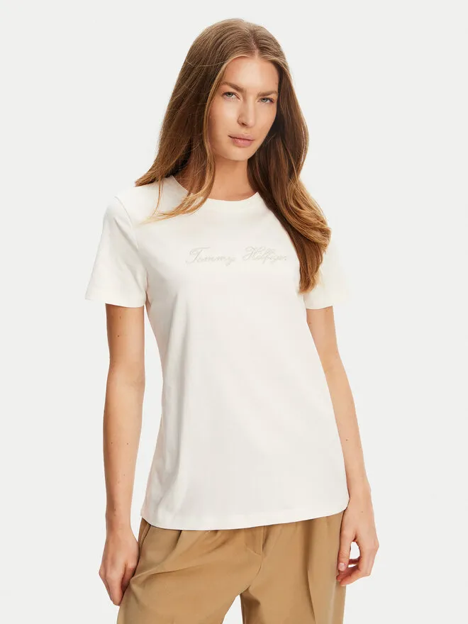 T-Shirt · Εκρού