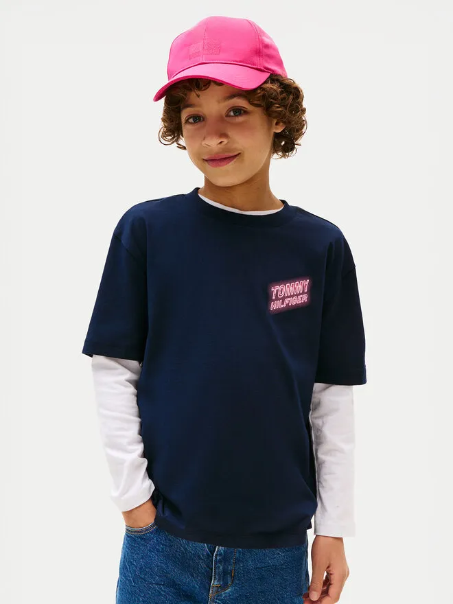 T-Shirt · Σκούρο μπλε