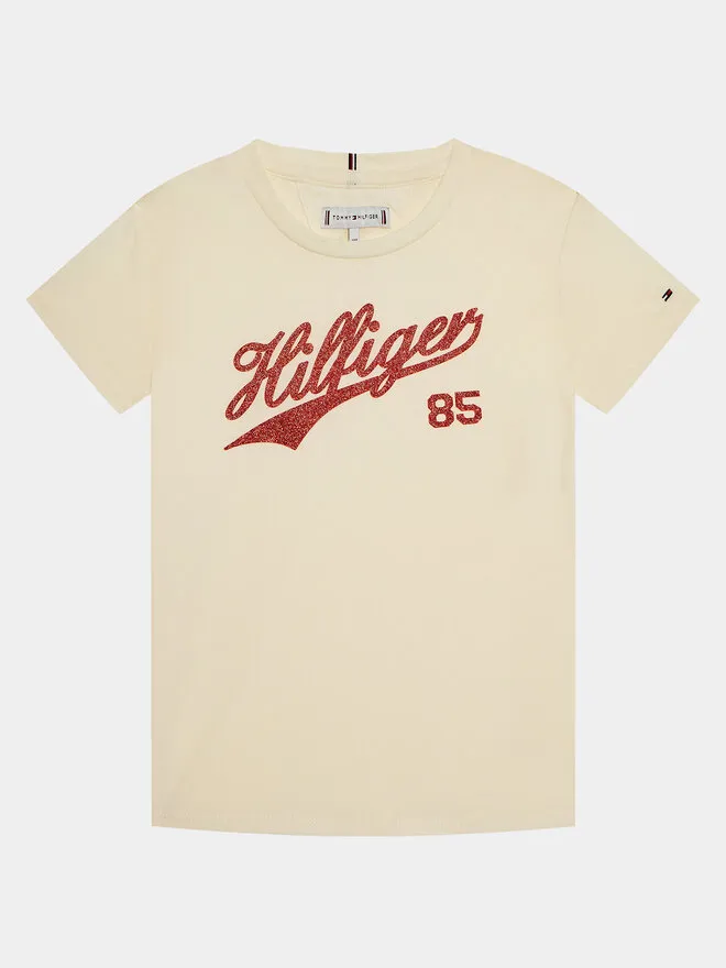 Tommy Hilfiger T-Shirt · Εκρού