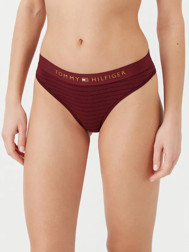 Tommy Hilfiger Σλιπ κλασικά · Μπορντό