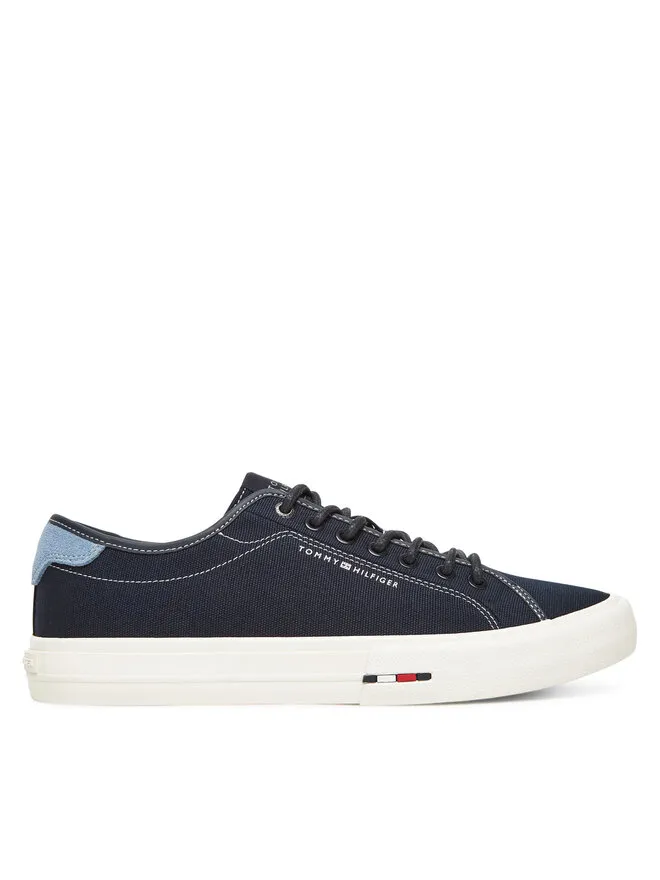 Tommy Hilfiger Πάνινα παπούτσια · Σκούρο μπλε
