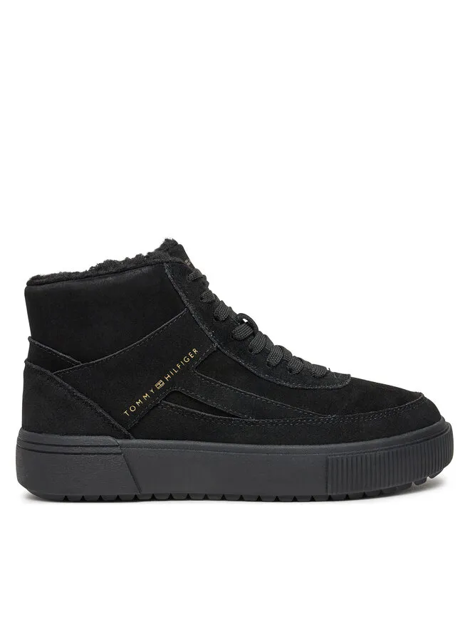 Tommy Hilfiger Μποτάκια · Μαύρο