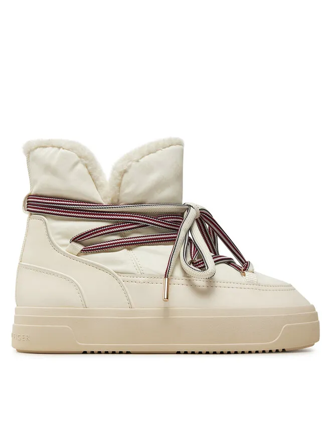 Tommy Hilfiger Μπότες Χιονιού · Μπεζ