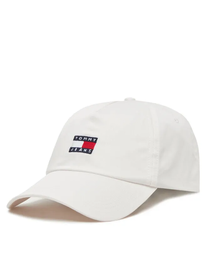 Tommy Jeans Καπέλο Jockey · Λευκό