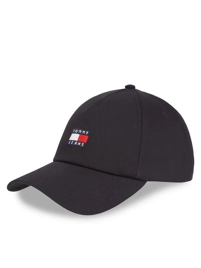 Tommy Jeans Καπέλο Jockey · Μαύρο