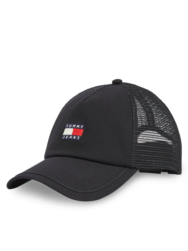 Tommy Jeans Καπέλο Jockey · Μαύρο