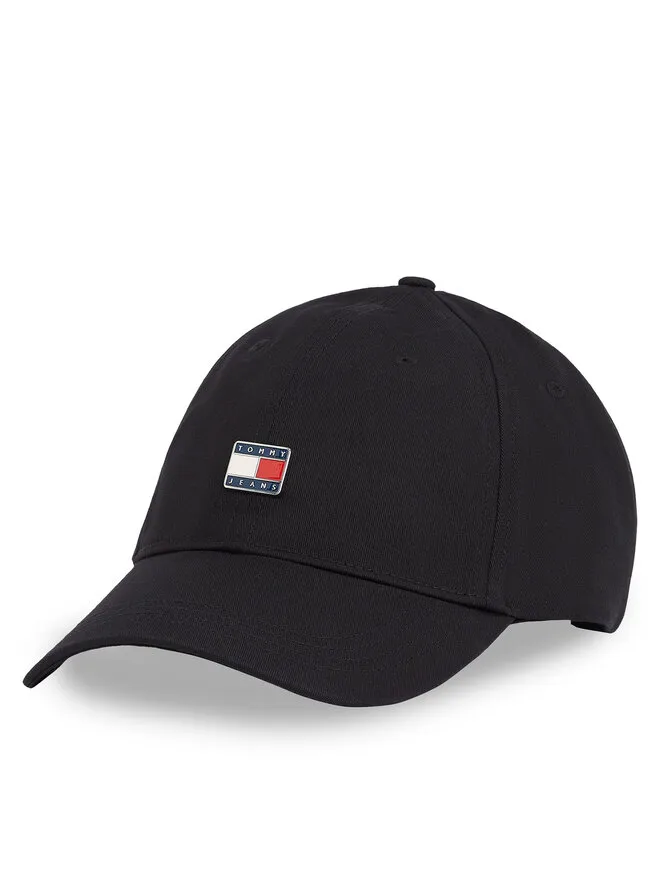 Tommy Jeans Καπέλο Jockey · Μαύρο