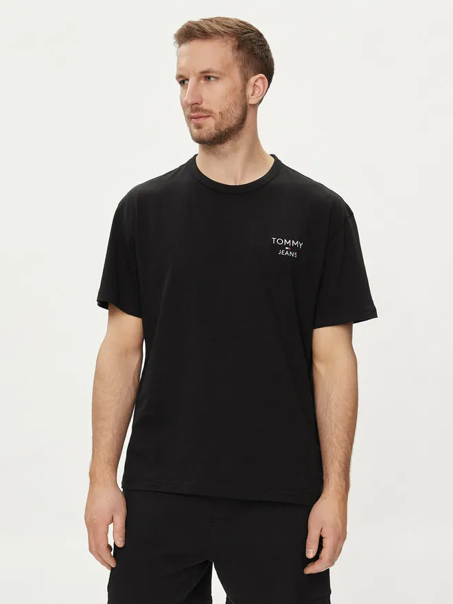 Tommy Jeans T-Shirt · Μαύρο