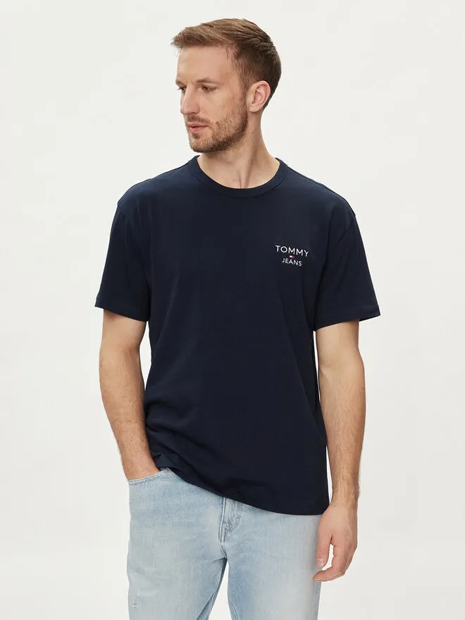 Tommy Jeans T-Shirt · Σκούρο μπλε