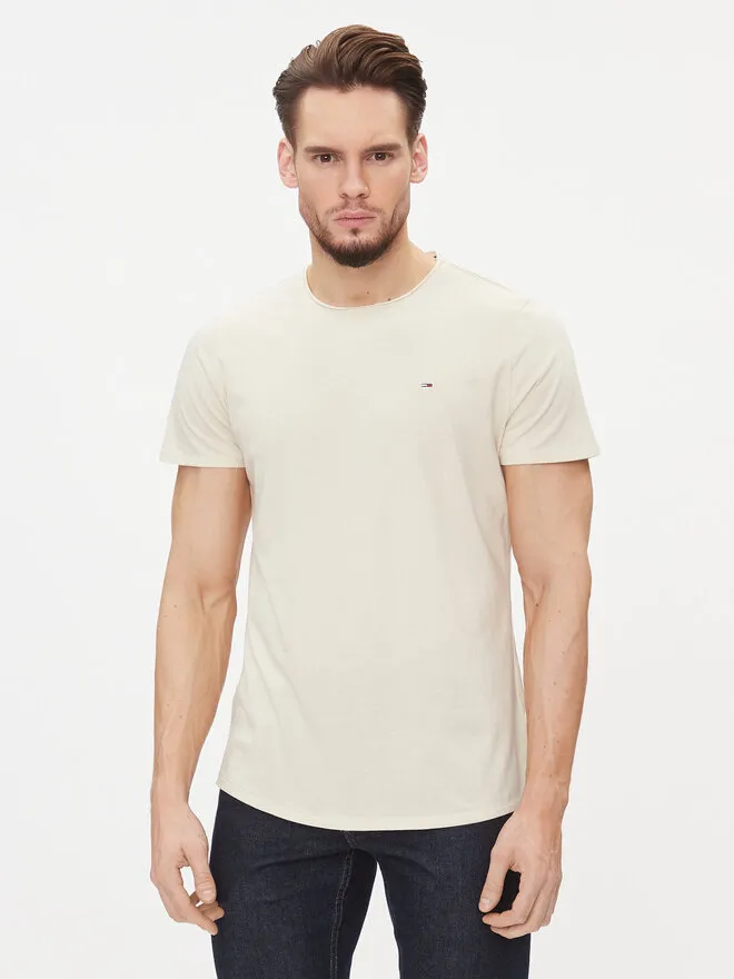 Tommy Jeans T-Shirt · Μπεζ