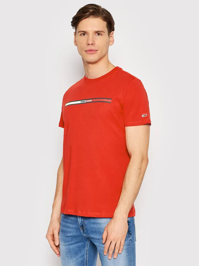 Tommy Jeans T-Shirt · Κόκκινο