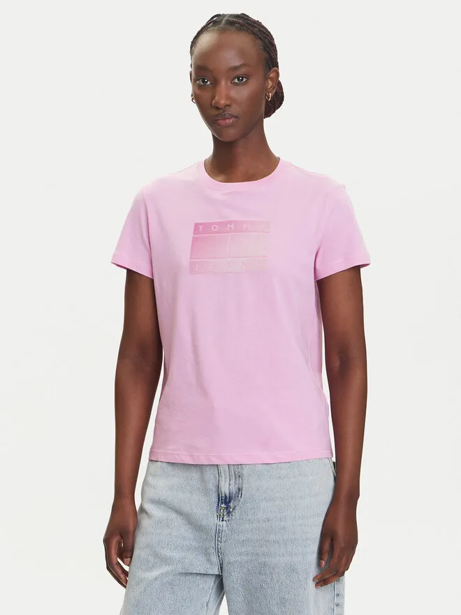 Tommy Jeans T-Shirt · Ροζ