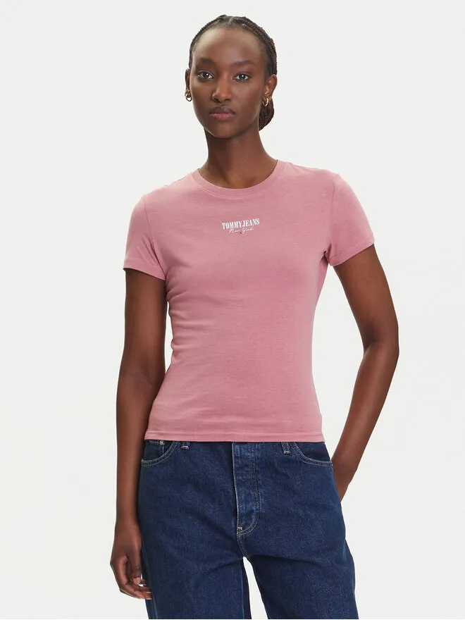 Tommy Jeans T-Shirt · Ροζ