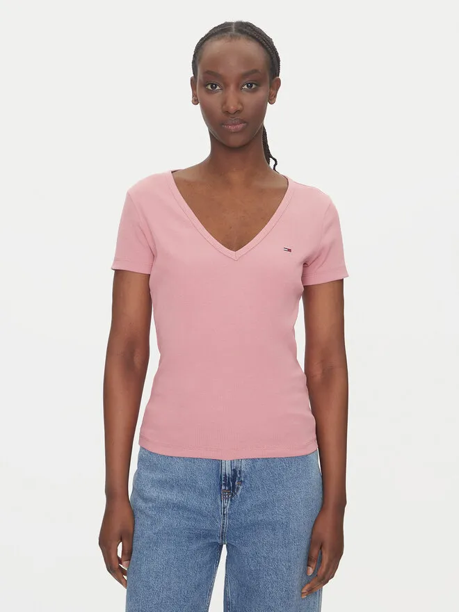 Tommy Jeans T-Shirt · Ροζ
