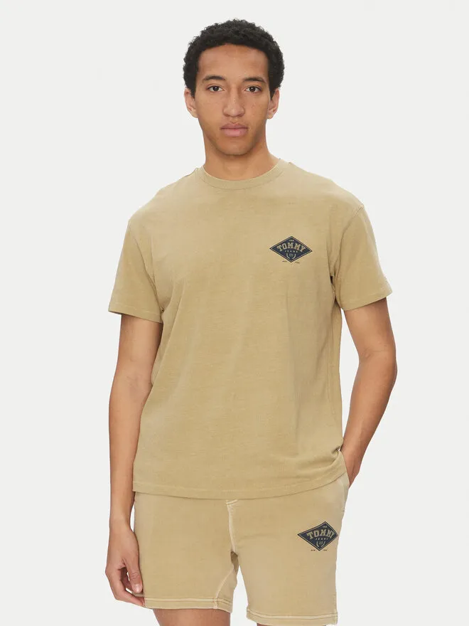 Tommy Jeans T-Shirt · Μπεζ