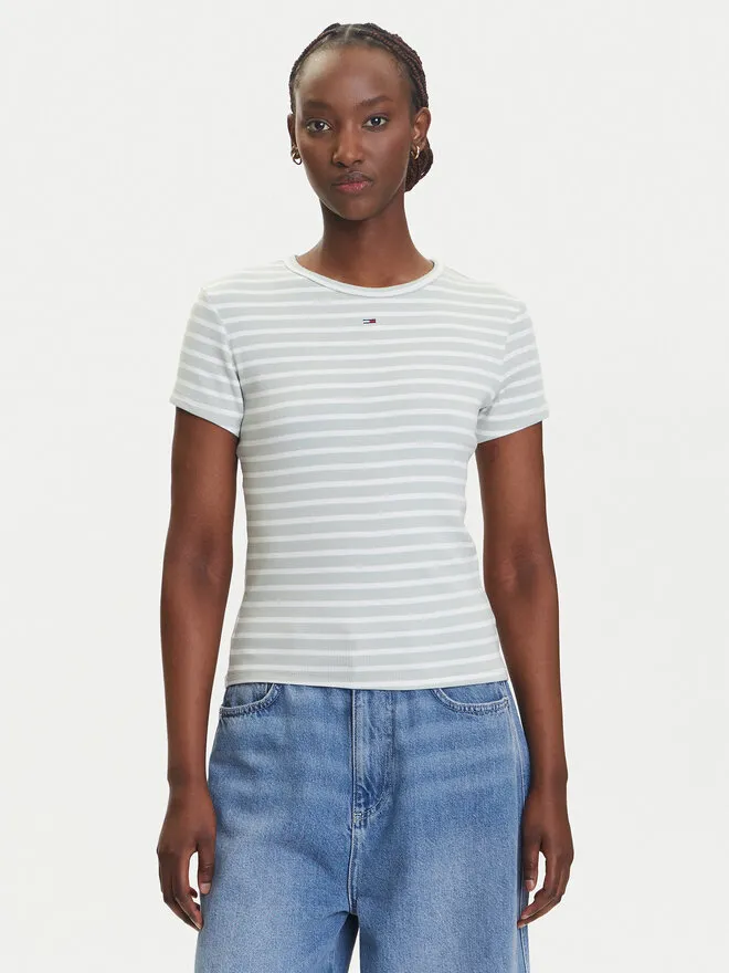 Tommy Jeans T-Shirt · Πράσινο
