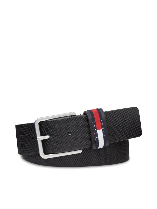 Tommy Jeans Ζώνη Ανδρική · Μαύρο
